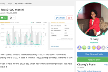 My First $1000 Month